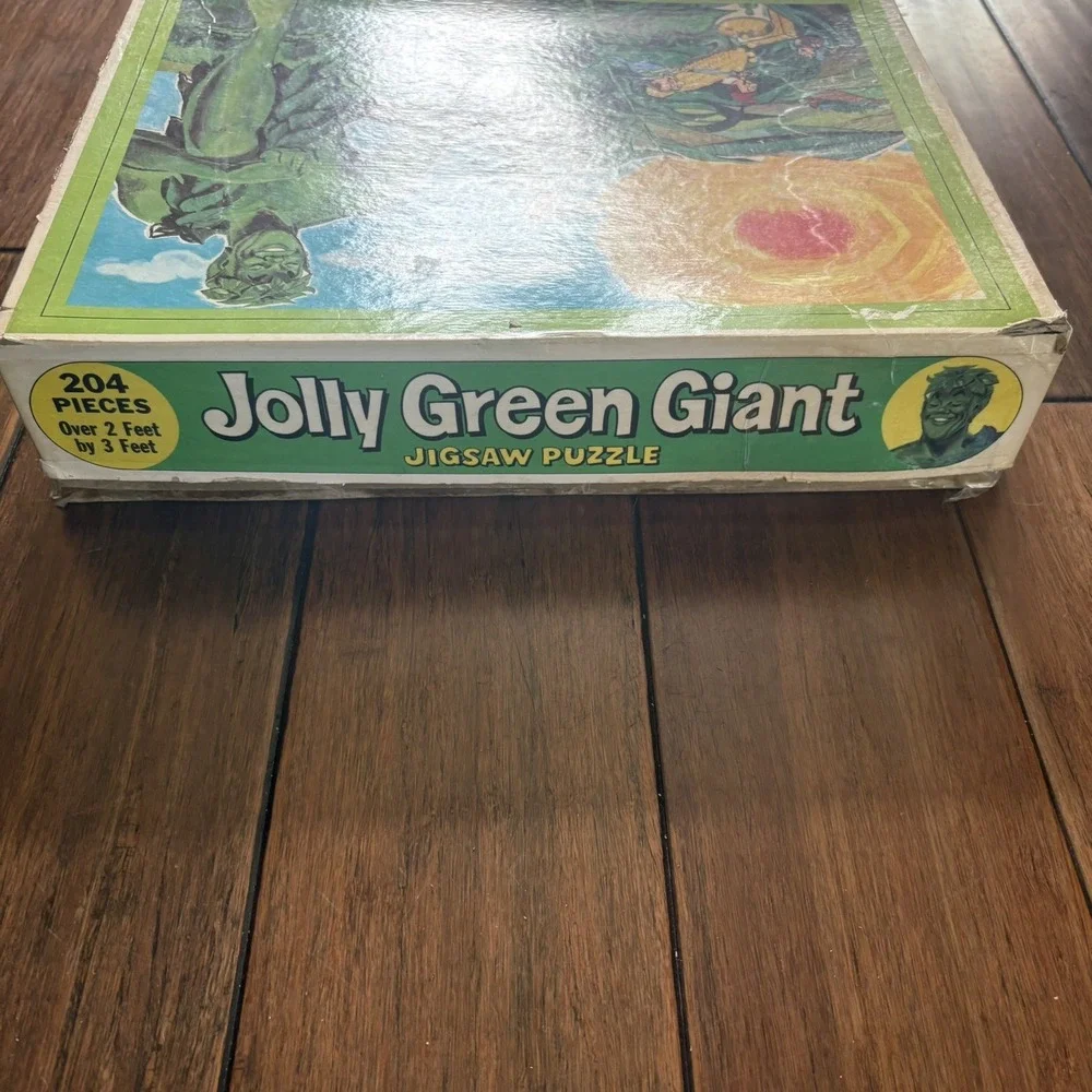 1970s Jolly Green Giant Jigsaw Puzzle 204 Pieces 2x3 Ft